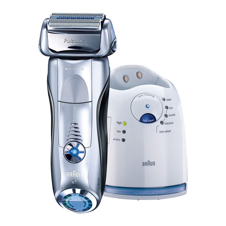 Braun Prosonic 9595 User manual Braun Prosonic 9595 User manual