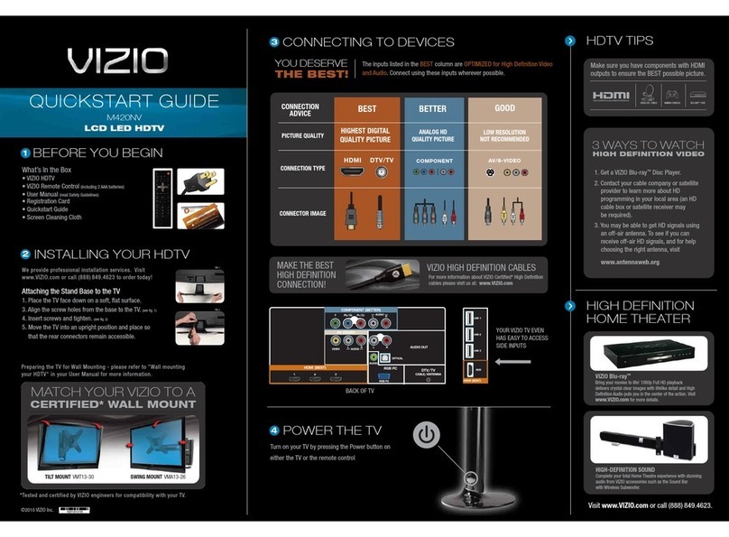 Vizio M420NV User manual