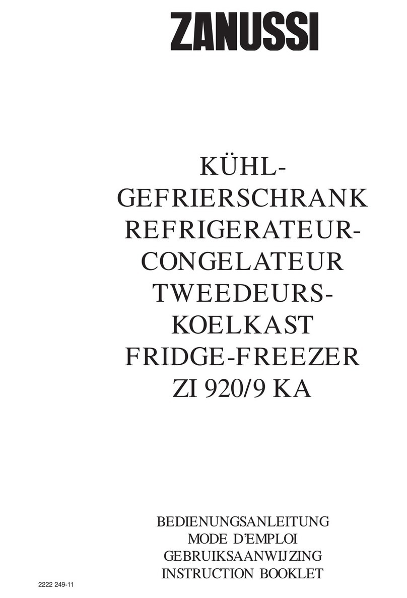 Zanussi ZI 920 KA User manual