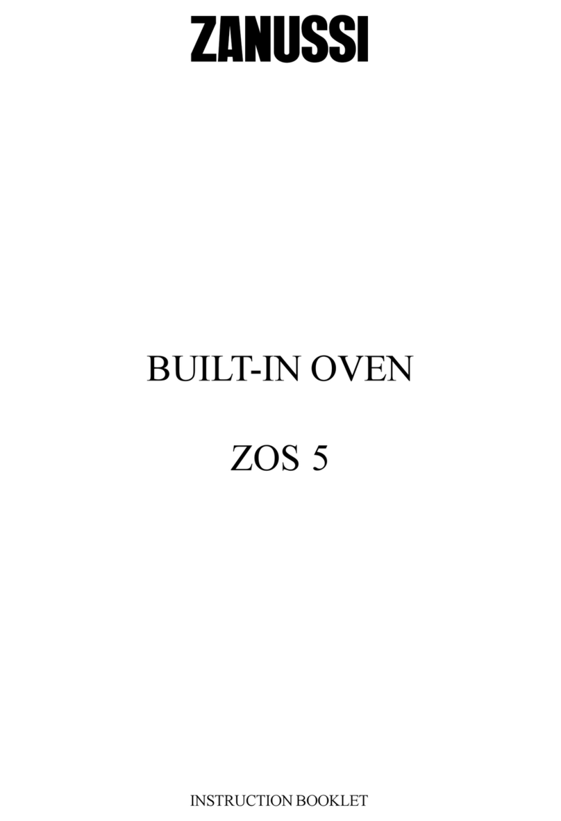 Zanussi ZOS 5 User manual