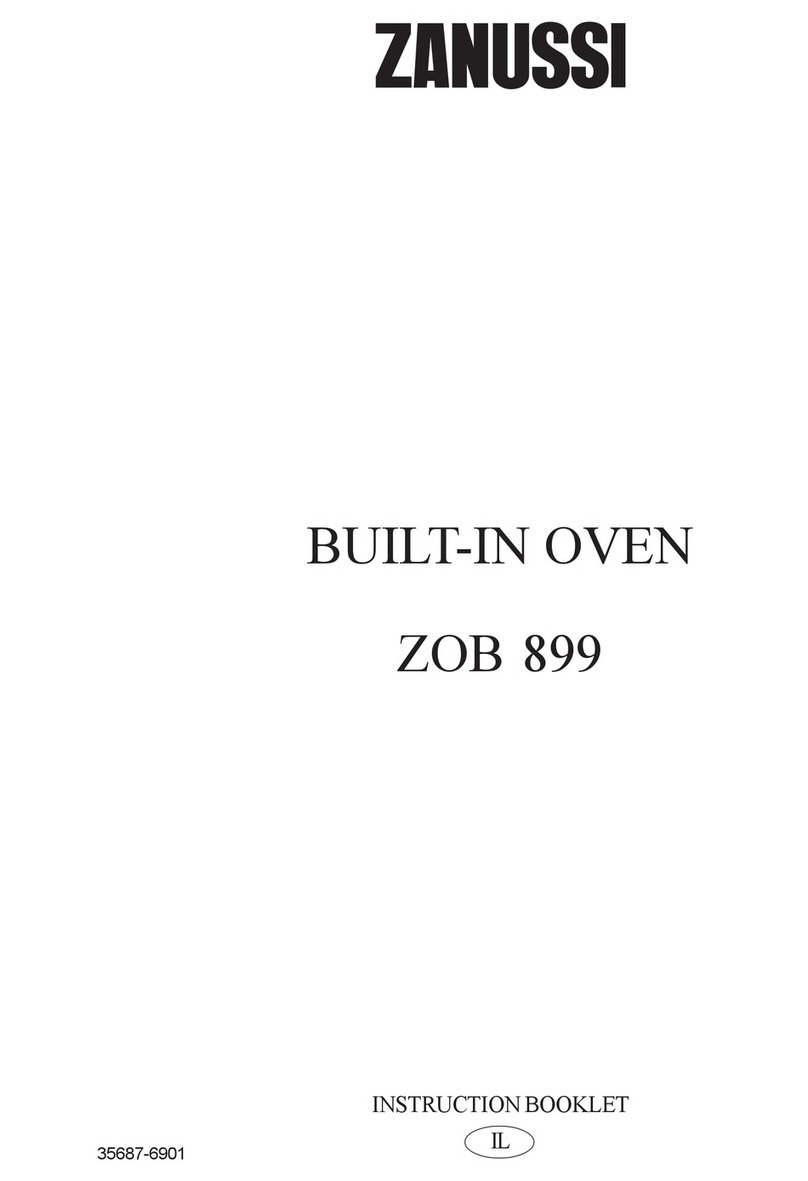 Zanussi ZOB 899 User manual