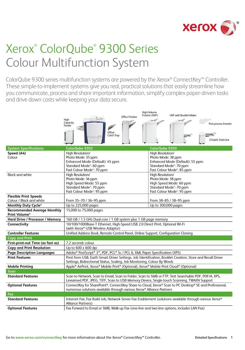 Xerox ColorQube 9300 series User manual