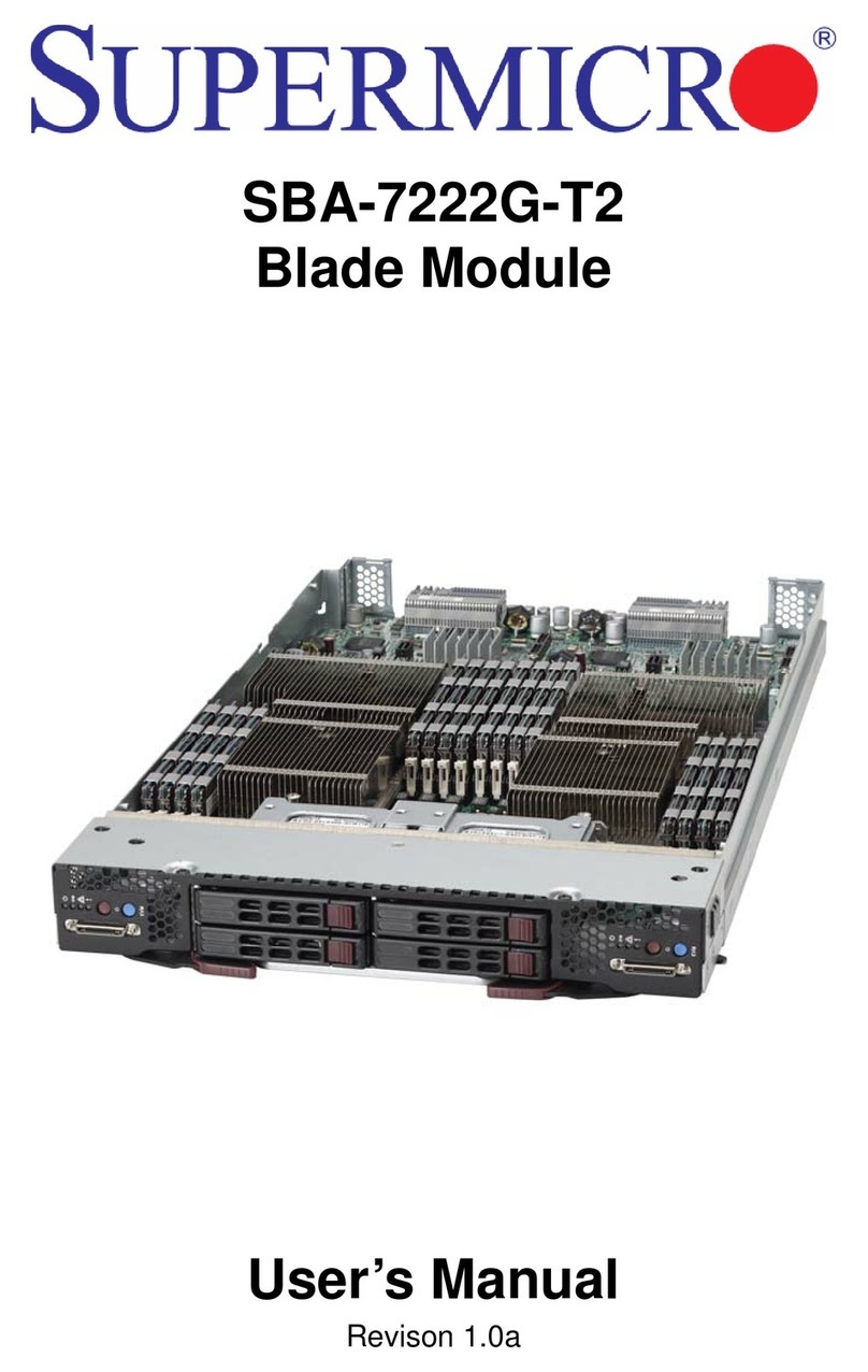 Supermicro SBA-7222G-T2 User manual