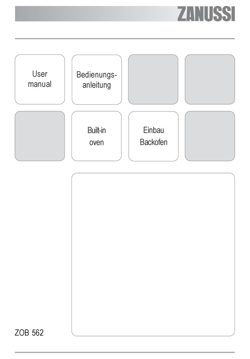 Zanussi ZOB 562 User manual