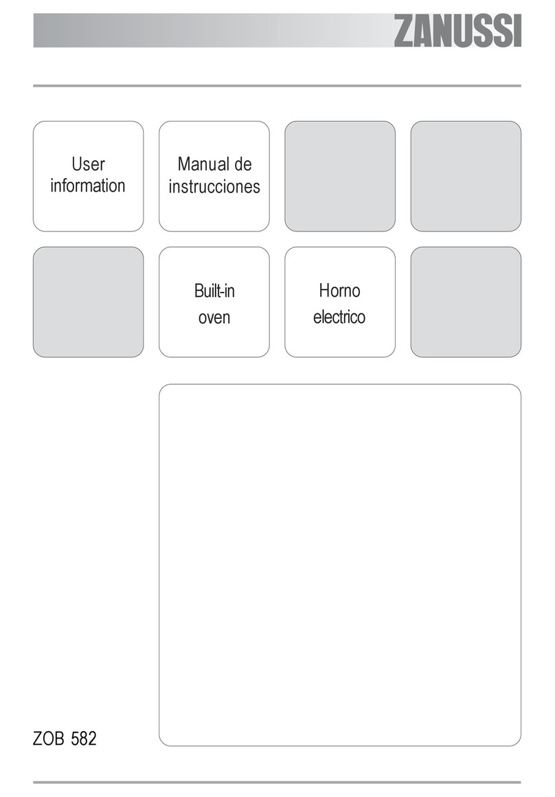 Zanussi ZOB 582 Operation manual