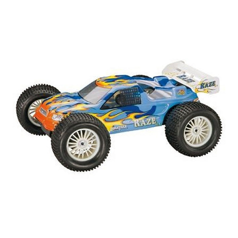 Duratrax Raze ST Installation and operating instructions