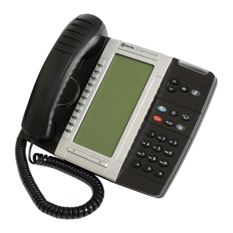 Mitel Mitel 5330 Sip user and administrator guide