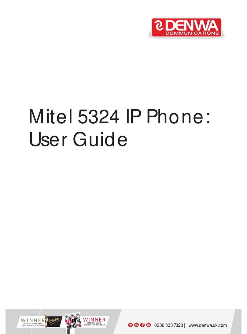 Mitel MiVoice 5312 User manual