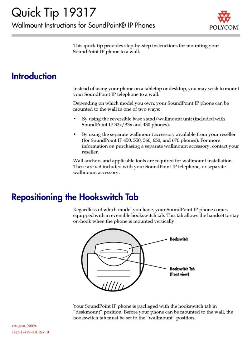 Polycom SoundPoint IP 650 User manual