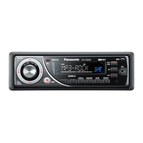Panasonic CQ-C3303N User manual