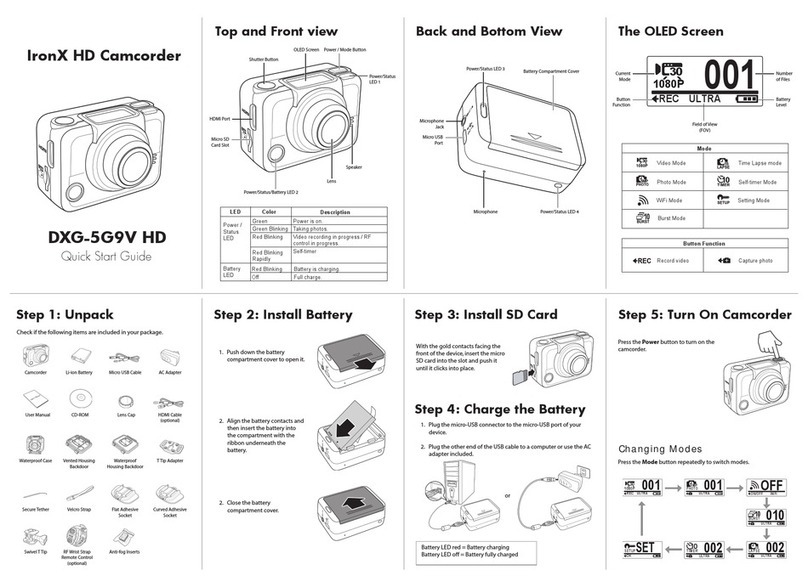 DXG IronX 5G9V HD User manual DXG IronX 5G9V HD User manual