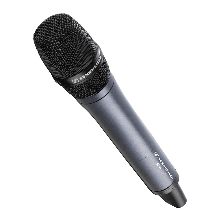 Sennheiser SKM 100-865 G3 Installation guide Sennheiser SKM 100-865 G3 Installation guide