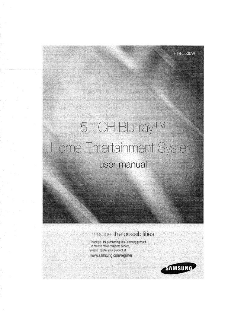 Samsung HT-F5500W User manual