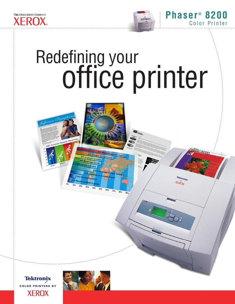 Xerox Phaser  8200 User manual
