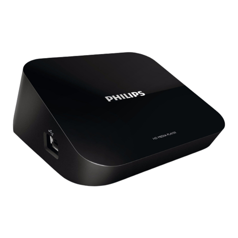 Philips Netflix HMP2000 User manual