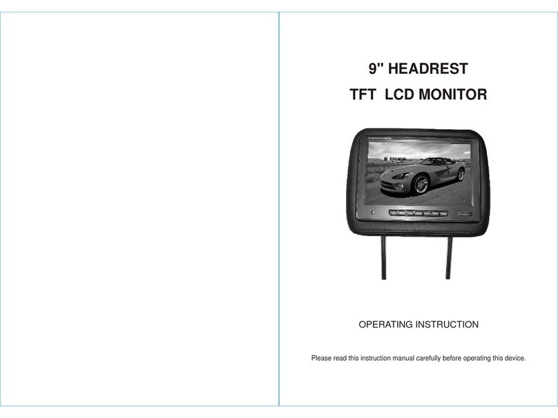 Eonon 9" HEADREST User manual