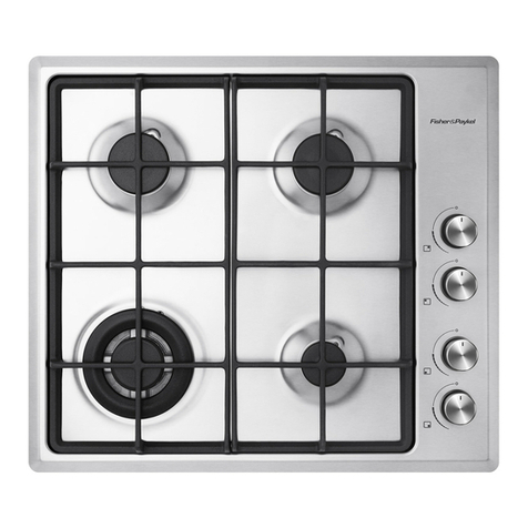 Fisher & Paykel ELBA CG905 Series Mounting instructions