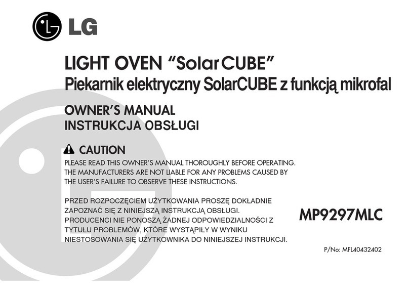 LG SolarCUBE MP9297MLC owner's manual