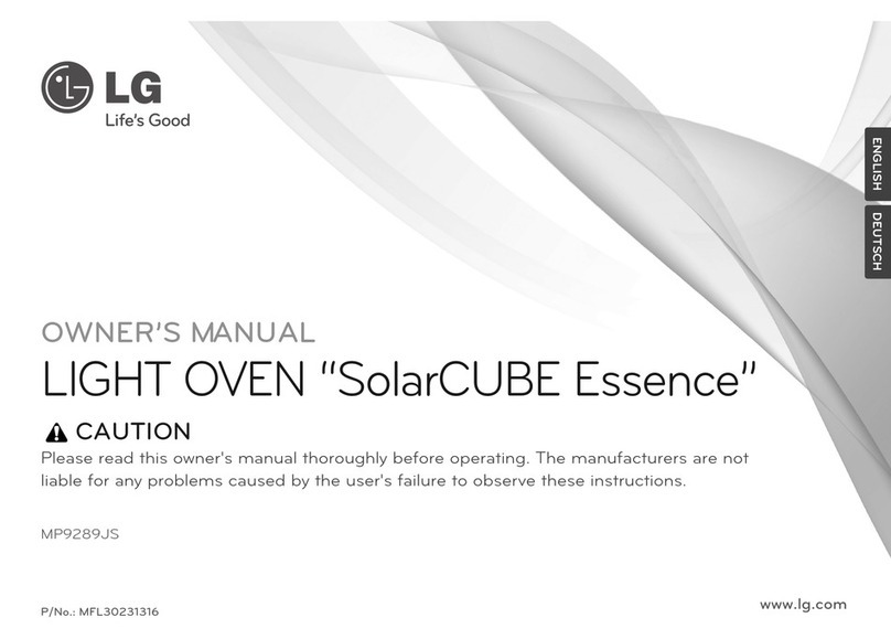 LG SolarCUBE Essence owner's manual