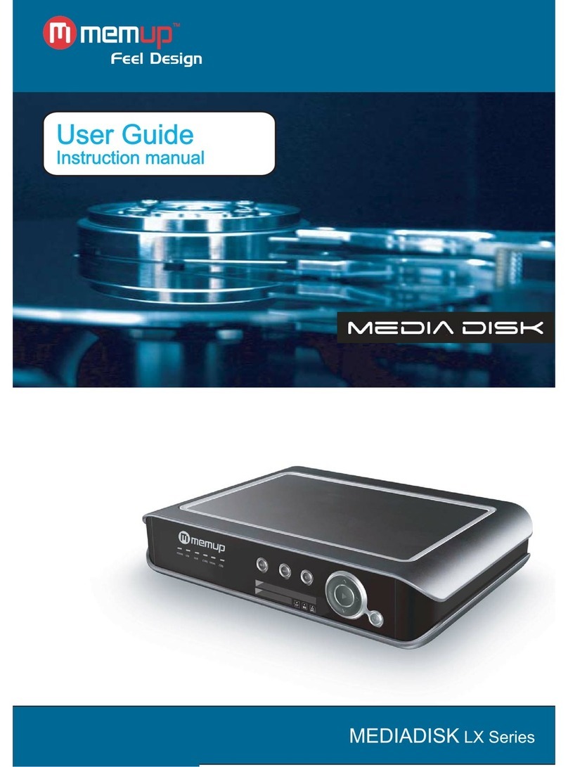 MEMUP MEDIA DISK user guide