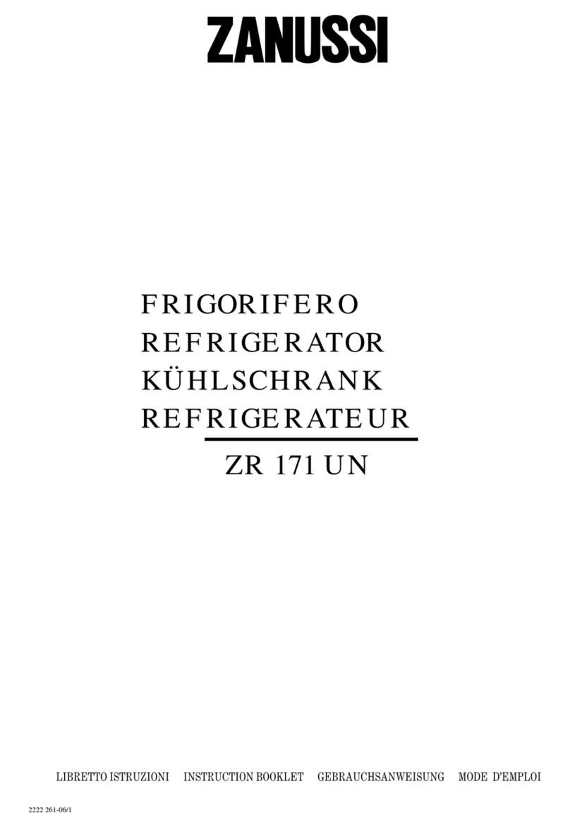 Zanussi ZR 171 UN User manual