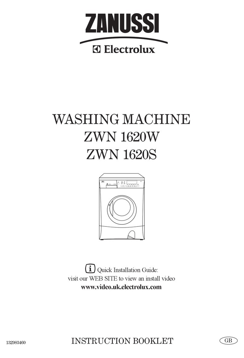 Zanussi ZWN 1620W User manual