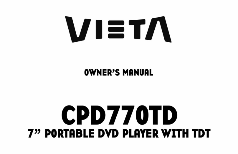 VIETA CPD770TD owner's manual