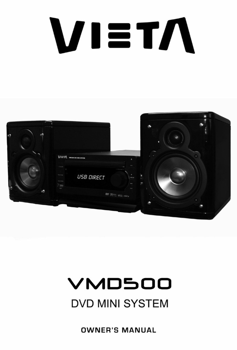 VIETA VMD500 owner's manual