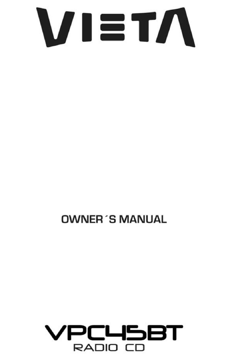 VIETA VPC45BT owner's manual