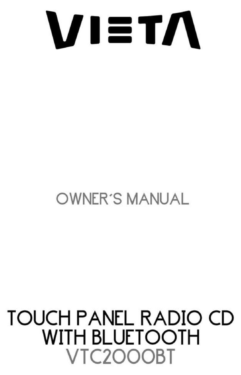 VIETA VTC2000BT owner's manual
