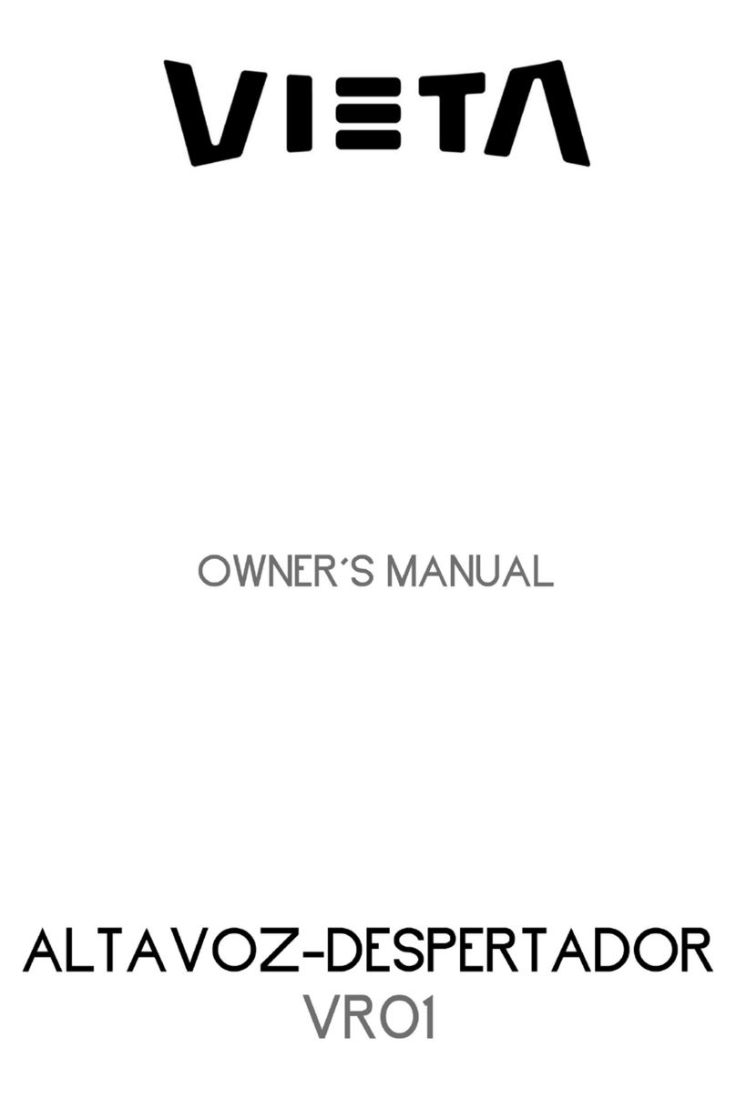 VIETA VR01 owner's manual