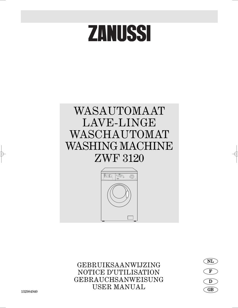 Zanussi ZWF 3120 User manual