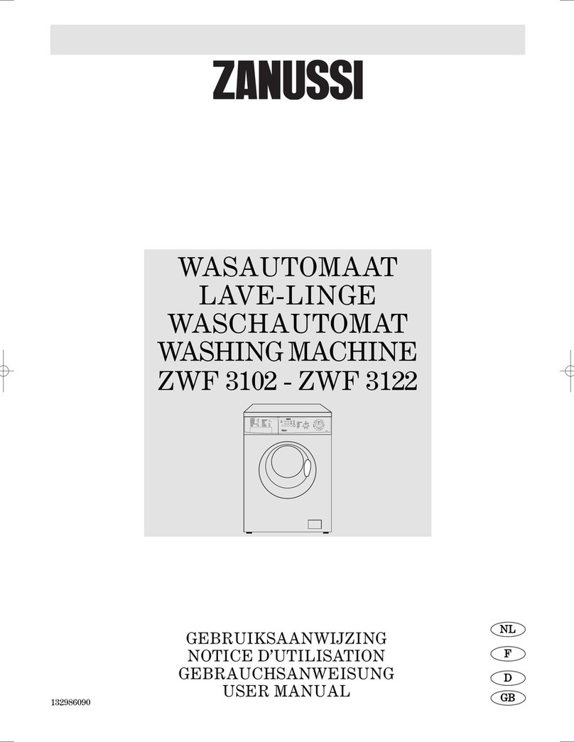 Zanussi ZWF 3102 User manual