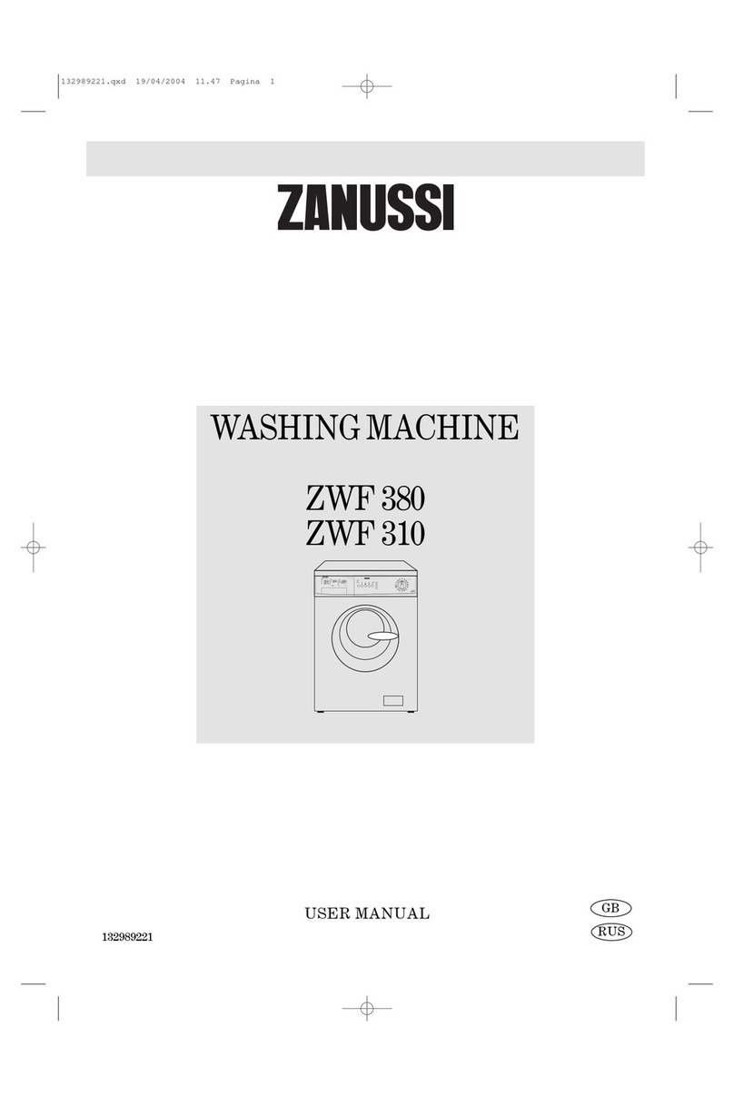 Zanussi ZWF 310 User manual