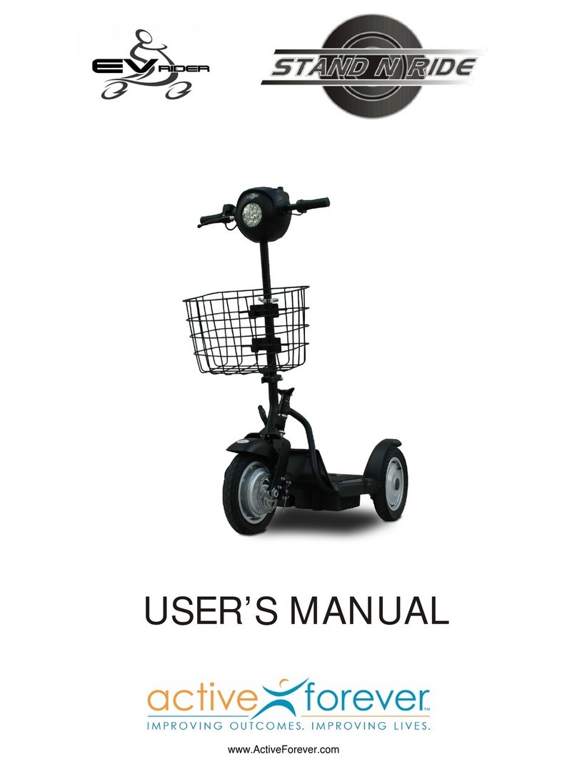 Activeforever EV rider user manual