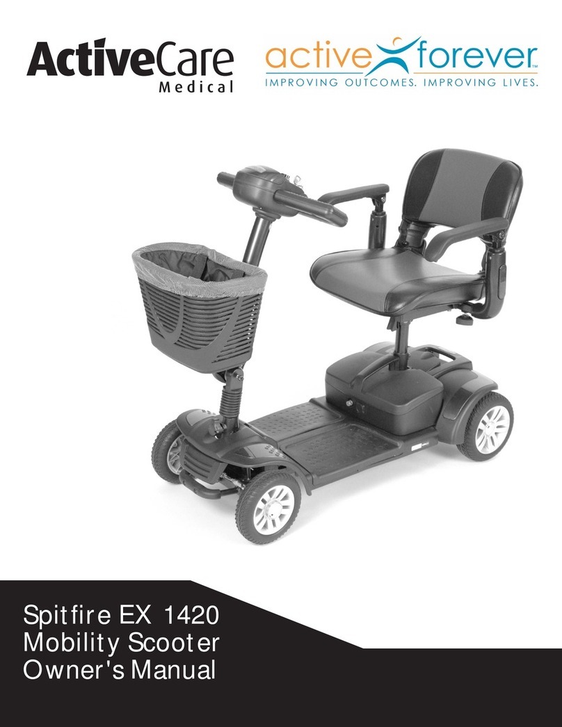 Activeforever Spitfire EX 1420 owner's manual