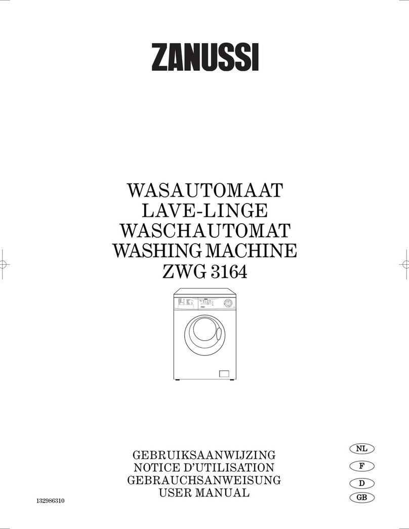 Zanussi ZWG 3164 user manual