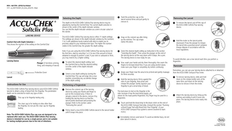 Accu-Chek Accu-Chek Softclix Plus User manual
