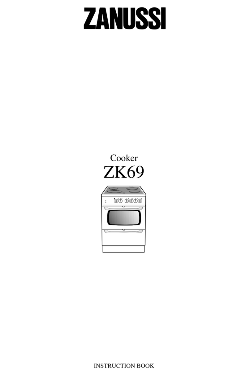 Zanussi ZK69 User manual