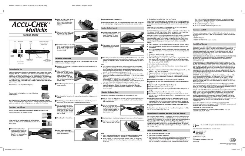Accu-Chek Multiclix Instructions for use