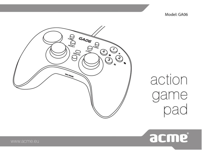 ACME GA06 User manual