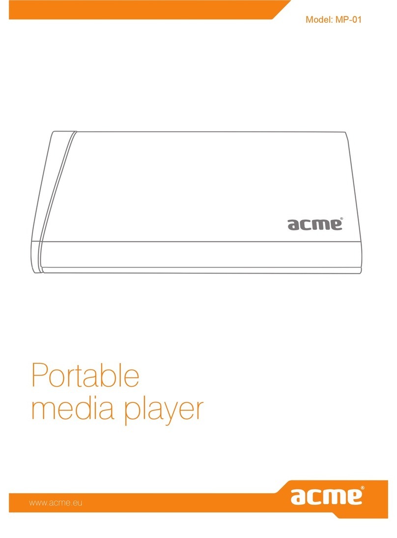 ACME MP-01 User manual