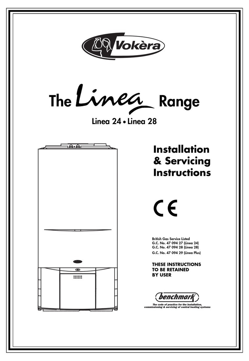 VOKERA Linea 24 Installation & servicing instructions