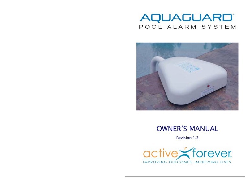 Activeforever AquaGuard owner's manual