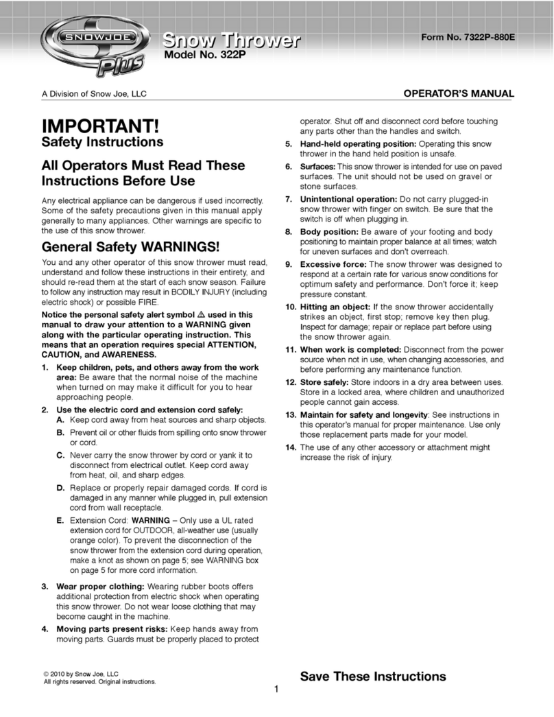Activeforever 322P Operator's manual