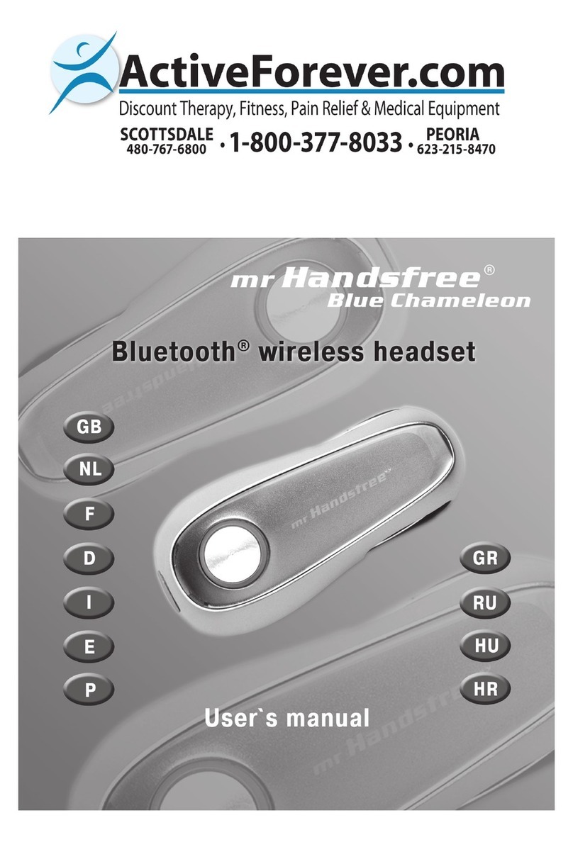 Activeforever mr Handsfree user manual