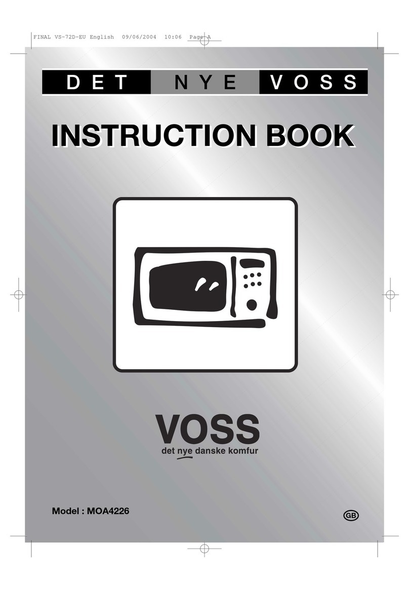 VOSS MOA4226 Instruction book