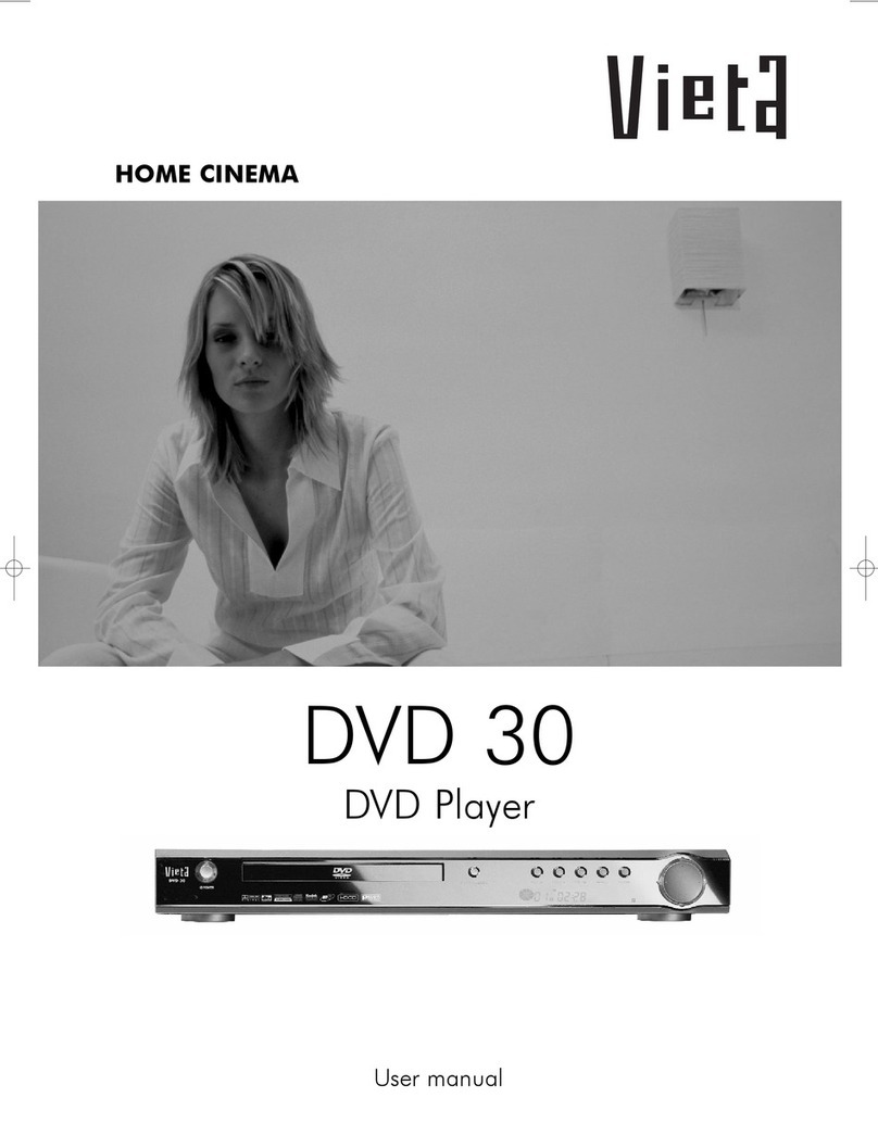 VIETA DVD 30 User manual