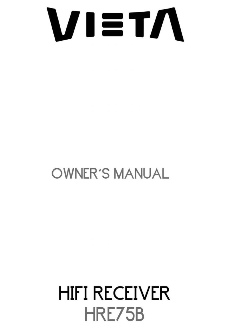 VIETA HRE75B owner's manual