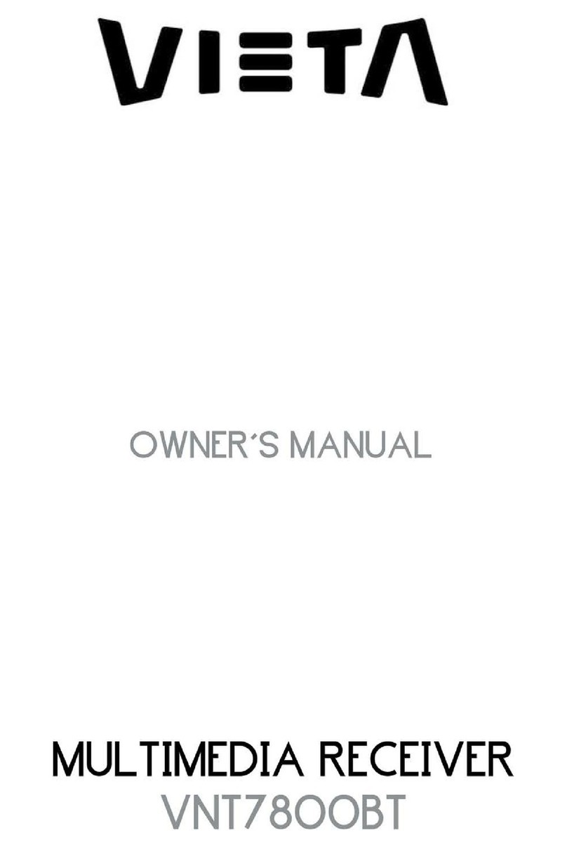 VIETA VNT7800BT owner's manual